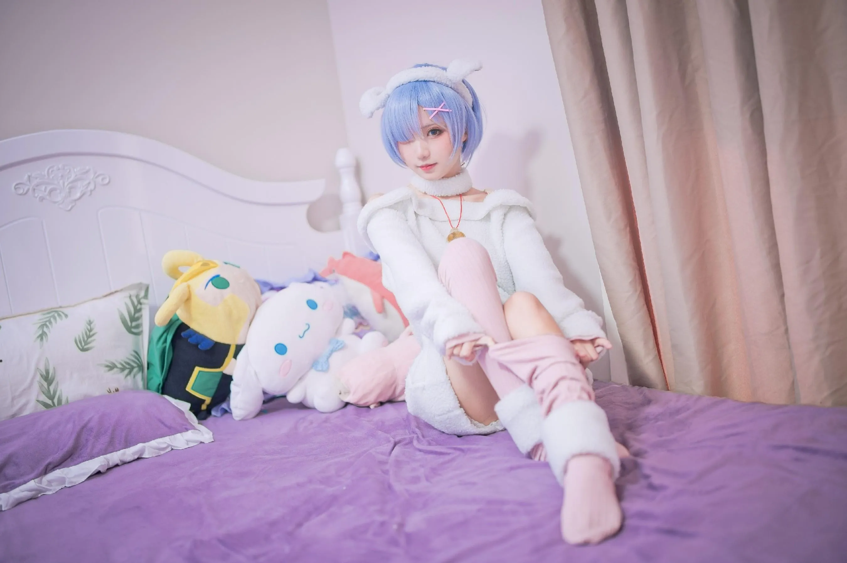 花柒Hana – NO.33 蕾姆绵羊 [10P]插图6